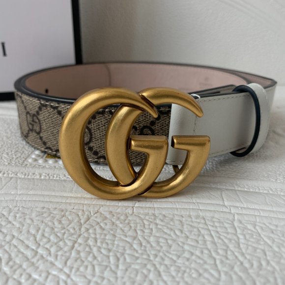 GG belt with Gucci buckle main image 4